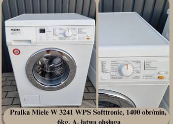Pralka Miele W 3241 WPS Softtronic, 1400obr/min, 6kg, A, łatwa obsługa