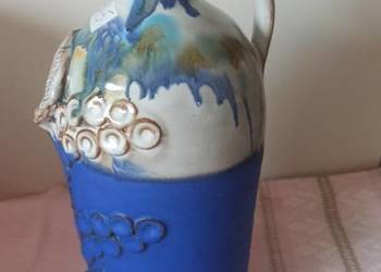 Ceramiczna karafka. Ręcznie robiona. Przepiękne kolory.