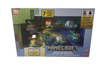 Minecraft - Morskie odkrycia, zestaw 7 figurek