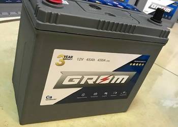 Akumulator GROM Premium 45Ah 430A Jap L+ *3 LATA GWARANCJI*