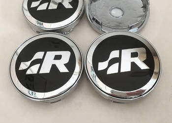 Emblemat R line vw cupra kapsle dekiel dekielki felgi 60mm