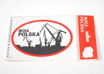 Naklejka na samochód Moja Polska Żurawie PL Pomorskie 10 X 1