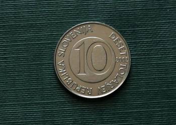 SŁOWENIA - 10 tolarów (2002r.)
