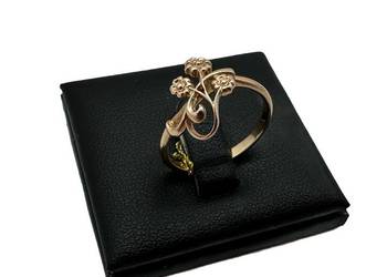 Złoty Pierścionek pr 585 2,55g R17