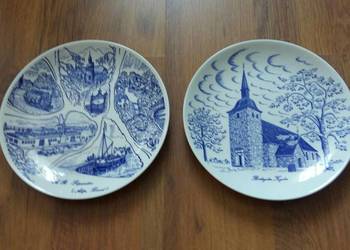 Talerz Kolekcjonerski_2 szt.GUSTAVSBERG Szwecja 1981