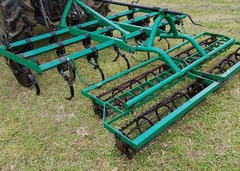 Agregat uprawowy kultywator z walkami