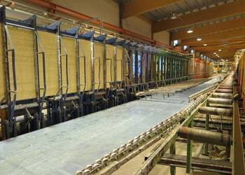 Prasa do klejenia drewna konstrukcyjnego BSH KV 420X2000X12800 hydrauliczna