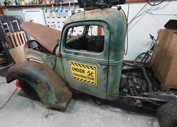 Rat rod hot rod truck 1939 V8 chevy ford szczur S10 rolling chassis LS swap
