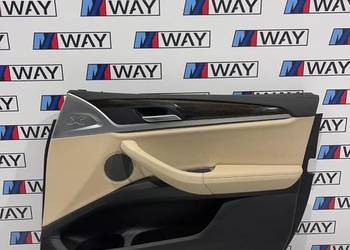 BMW X4 G02 BOCZEK TAPICERKA DRZWI PRAWY PRZÓD DREWNO SKÓRA BEIGE BMW X4 G02 BOCZEK TAPICERKA DRZWI PRAWY PRZÓD DREWNO SKÓRA BEIGE