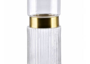 Świecznik SERENITE CLEAR 10x10x28.5cm 7500