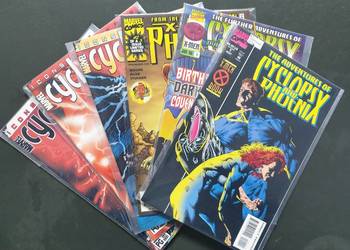 Cyclops & Phoenix - zestaw 6 oryginalnych komiksów Marvel
