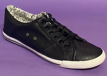 Męskie czarne trampki rozmiar 41