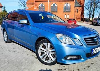 Mercedes E350 CDI 3.0 V6 4Matic Xenon LED Klima Skóra Atrakcyjny stan! Ładn