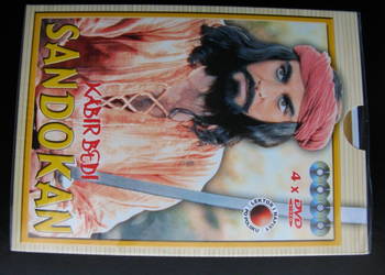 Sandokan BOX 4 DVD, polski lektor/Nowy!
