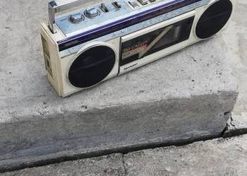 SHARP QT-12 - BOOMBOX - RETRO - RADIO