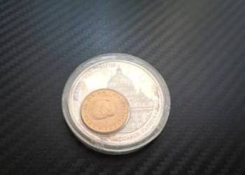 Medal pamiątkowy watykan moneta