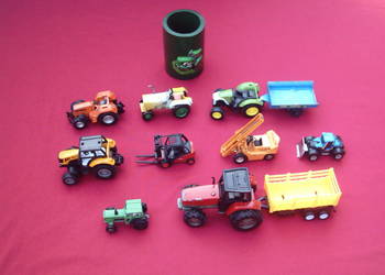 Modele traktorków i koparek