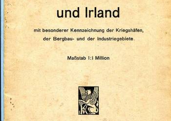 Velhagen Klafings Karte Grosbritannien und Irland Masstab 1;1.000.000