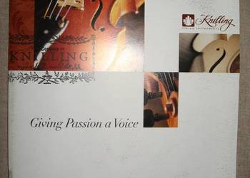 Knilling 2001 String Instruments catalog - katalog instrumentów smyczkowych