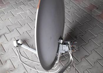 Antena z uchwytem i odbiornikiem
