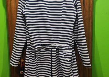 Dzianinowa sukienka na chłodne dni, długi rękaw, rozm XL/42 MOKITO