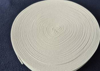 GUMA KRAWIECKA DZIANA 40MM odzieżowa biała 25MB