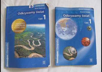 Odkrywamy świat geografia podręcznik + ćwiczenia klasa 1 gim