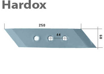 Dłuto 100hektarów HARDOX MP332/L części do pługa GASSNER