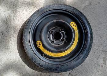 Koło dojazdowe zapasowe 4x100 105/70r14 oryginał Seat