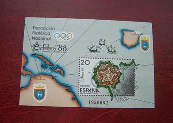 Hiszpania 1988 MNH Wystawa EXFILNA 88