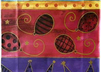 Elegancka Torba Prezentowa Laminowana Na Urodziny, 45X32X10,5 Cm,