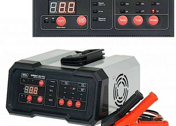 PROSTOWNIK Z FUNKCJĄ SPRINT 20 PRO IDEAL PROFESSIONAL 6V 12V 20A CYFROWY