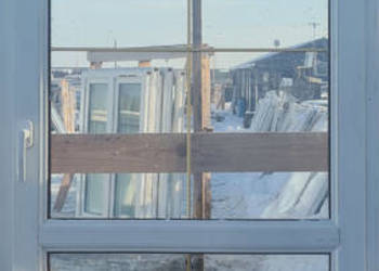 OKNA KacprzaK 89X226 Okno Balkonowe Używane PCV