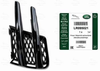 Oryginalna Kratka Zaślepka Prawa Zderzaka Velar Dynamic LR095021