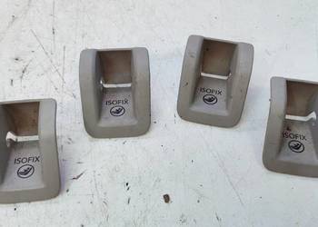 ZAŚLEPKI MOCOWANIA ISOFIX TYŁ KOMPLET AUDI A3 8V 8V0887233A SZARE