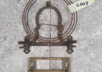 G007 Gong sanki mocowanie mechanizmu starego zegara