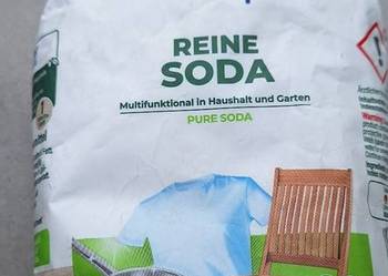 Soda do wybielania tkanin