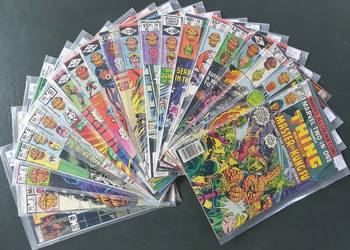 The Thing - kolekcja 21 oryginalnych komiksów Marvel USA