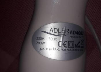 Blender Adler stan b.db