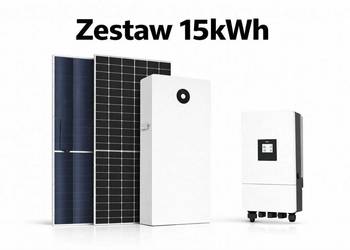 Zestaw budżetowy 15kWh LV (panele, inwerter 3 fazy, magazyn 16 kWh)
