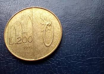 Stare monety 200 lir 1993 San Marino