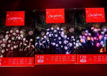 Światełka na choinkę