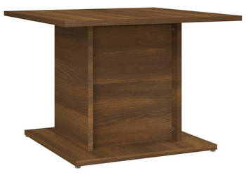 Stolik kawowy brązowy dąb 555x555x40 cm WM-813097