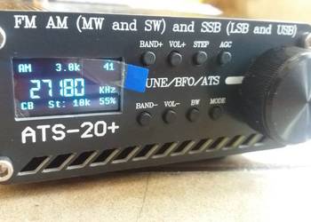 ATS-20plus Skaner Radio Nasłuchowe Globalne  FM AM SSB CW