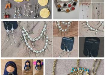 Sztuczna biżuteria zestaw