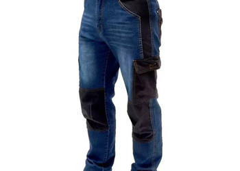SPODNIE JEANS, DŻINSY ROBOCZE, SPODNIE Z DENIMU DEDRA BH45SP-M GRAMATURA 2…