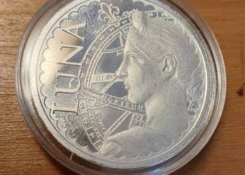 Srebrna moneta Polmint Luna 1 oz 2022 POLSKA UNCJÓWKA Ag 999