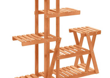 Kwietnik 95x25x96 cm lite drewno jodłowe WM-362880
