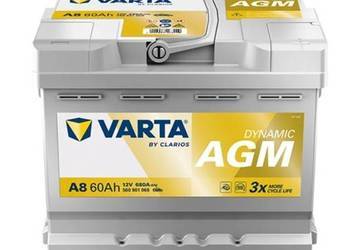 Akumulator VARTA Silver Dynamic AGM START&STOP A8 60Ah 680A (wcześniej D52)