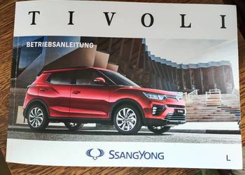 SsangYong Tivoli instrukcja obsługi